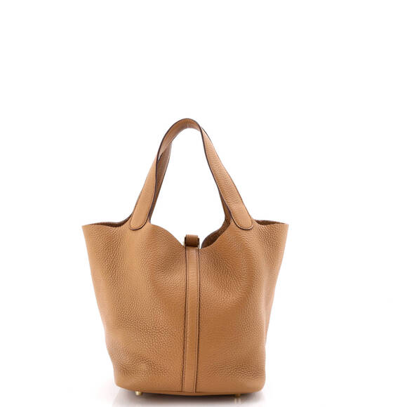 Hermes MM Picotin Lock Bag Clemence - Picture 3 of 6